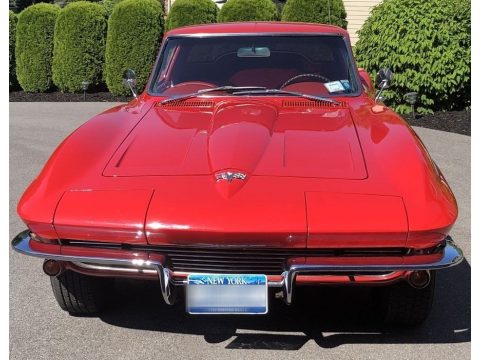 Riverside Red Chevrolet Corvette Sting Ray Coupe.  Click to enlarge.