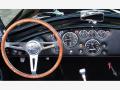 Dashboard of 1965 Shelby Cobra Backdraft Roadster Replica #7