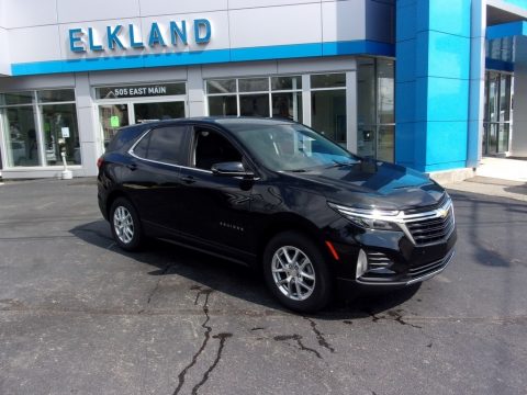 Mosaic Black Metallic Chevrolet Equinox LT AWD.  Click to enlarge.