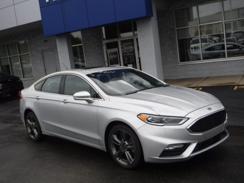 Ingot Silver Ford Fusion Sport AWD.  Click to enlarge.