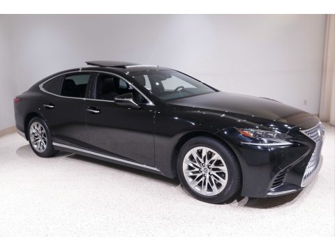 Obsidian Lexus LS 500 AWD.  Click to enlarge.