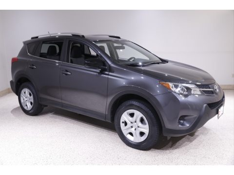 Magnetic Gray Metallic Toyota RAV4 LE.  Click to enlarge.