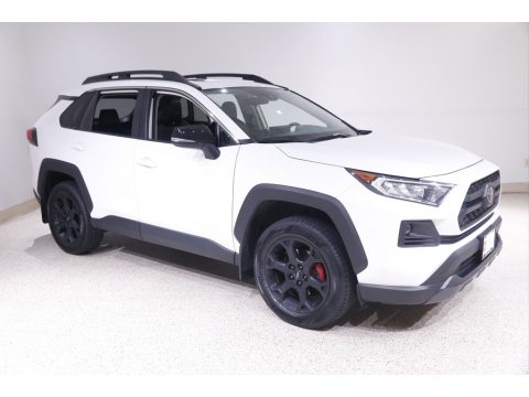 Super White Toyota RAV4 TRD Off-Road AWD.  Click to enlarge.