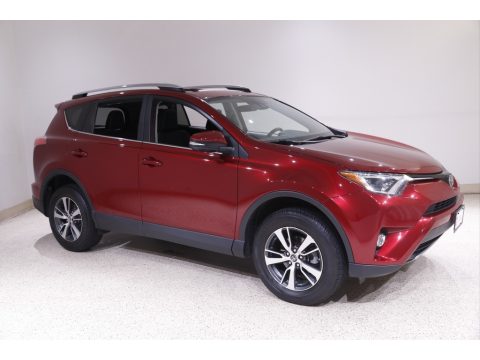 Ruby Flare Pearl Toyota RAV4 XLE AWD.  Click to enlarge.