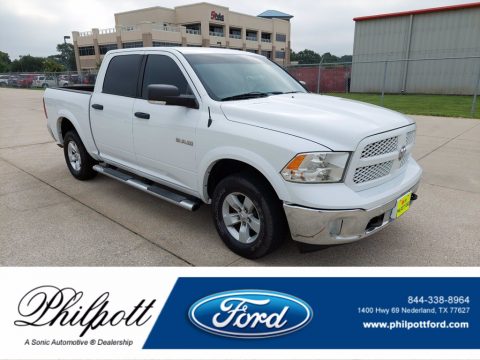 Bright White Ram 1500 Outdoorsman Crew Cab 4x4.  Click to enlarge.