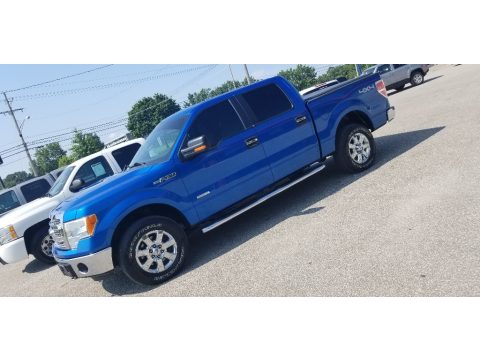Blue Flame Ford F150 XLT SuperCrew 4x4.  Click to enlarge.