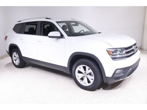 Pure White Volkswagen Atlas SE 4Motion.  Click to enlarge.
