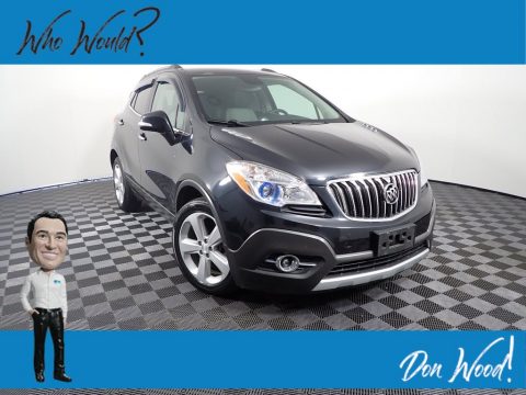 Carbon Black Metallic Buick Encore Leather.  Click to enlarge.