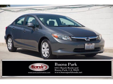 Urban Titanium Metallic Honda Civic LX Sedan.  Click to enlarge. Urban Titanium Metallic Honda Civic LX Sedan.  Click to enlarge.