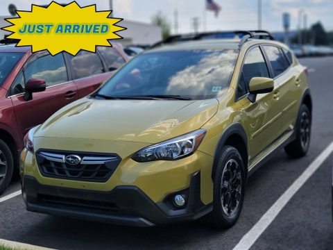 Plasma Yellow Pearl Subaru Crosstrek Premium.  Click to enlarge.