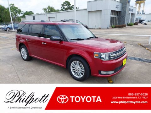 Ruby Red Ford Flex SEL.  Click to enlarge.