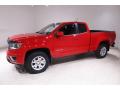 Front 3/4 View of 2018 Chevrolet Colorado LT Extended Cab 4x4 #3