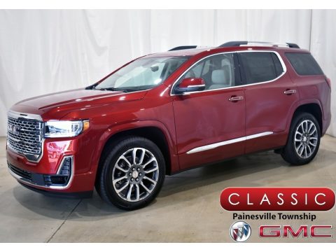 Cayenne Red Tintcoat GMC Acadia Denali.  Click to enlarge.