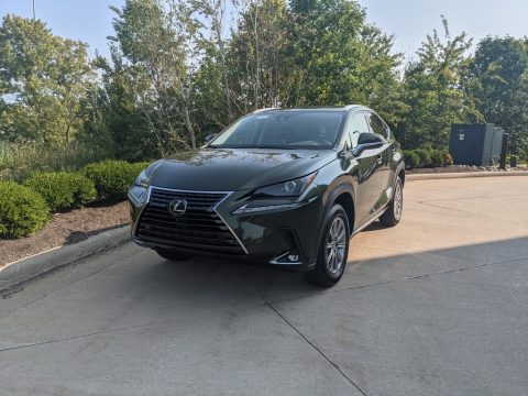 Nori Green Pearl Lexus NX 300 AWD.  Click to enlarge.