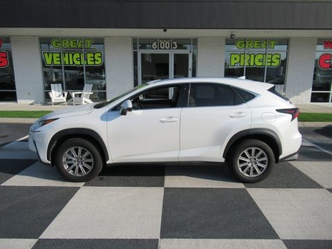 Eminent White Pearl Lexus NX 300.  Click to enlarge.