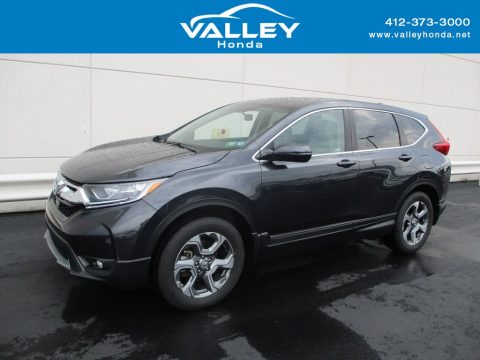 Gunmetal Metallic Honda CR-V EX AWD.  Click to enlarge.