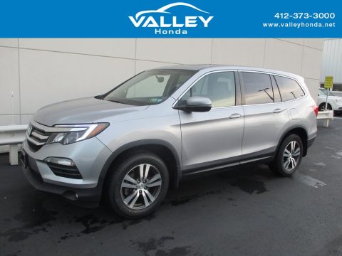 Lunar Silver Metallic Honda Pilot EX-L AWD. Click to enlarge. Lunar Silver Metallic Honda Pilot EX-L AWD. Click to enlarge.