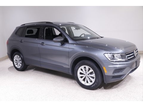 Platinum Gray Metallic Volkswagen Tiguan S 4MOTION.  Click to enlarge.