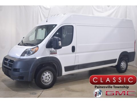 Bright White Ram ProMaster 3500 High Roof Cargo Van.  Click to enlarge.