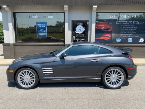Graphite Metallic Chrysler Crossfire SRT-6 Coupe.  Click to enlarge.