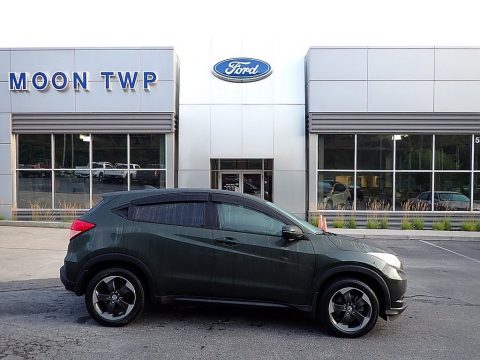 Misty Green Pearl Honda HR-V EX AWD.  Click to enlarge.