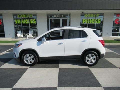 Summit White Chevrolet Trax LT.  Click to enlarge.