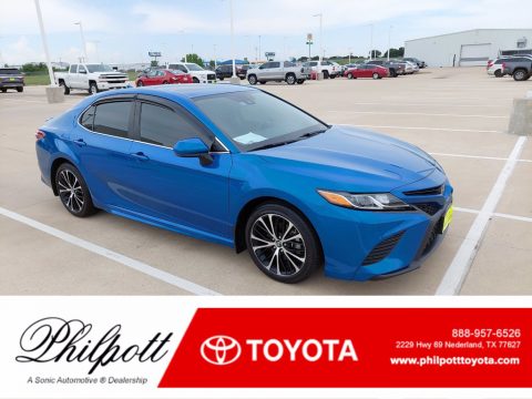 Blue Streak Metallic Toyota Camry SE.  Click to enlarge.