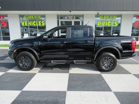 Shadow Black Metallic Ford Ranger Lariat Tremor SuperCrew 4x4.  Click to enlarge.