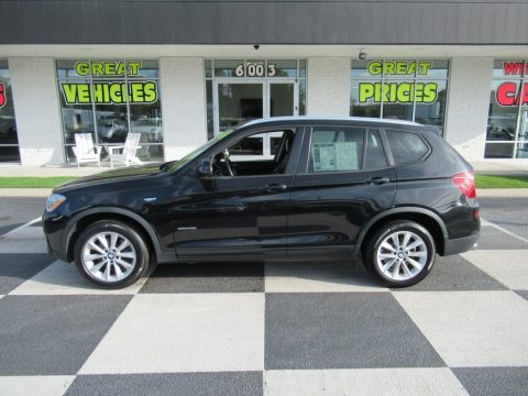 Jet Black BMW X3 xDrive28i. Click to enlarge. Jet Black BMW X3 xDrive28i. Click to enlarge.