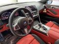  2022 BMW 8 Series Fiona Red/Black Interior #12