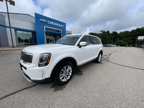 Snow White Pearl Kia Telluride LX AWD. Click to enlarge. Snow White Pearl Kia Telluride LX AWD. Click to enlarge.