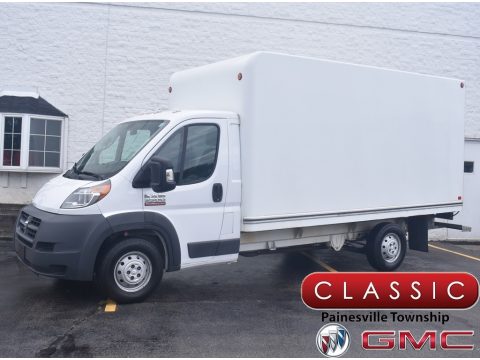 Bright White Ram ProMaster 3500 Cutaway Moving Van.  Click to enlarge.