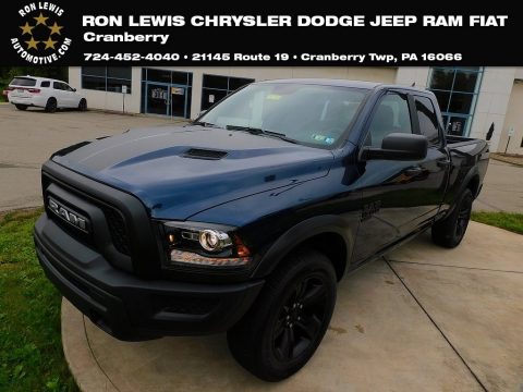 Patriot Blue Pearl Ram 1500 Classic Quad Cab 4x4.  Click to enlarge.