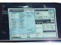  2022 Honda Civic Touring Sedan Window Sticker #7