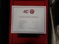 Info Tag of 2015 Alfa Romeo 4C Launch Edition Coupe #4