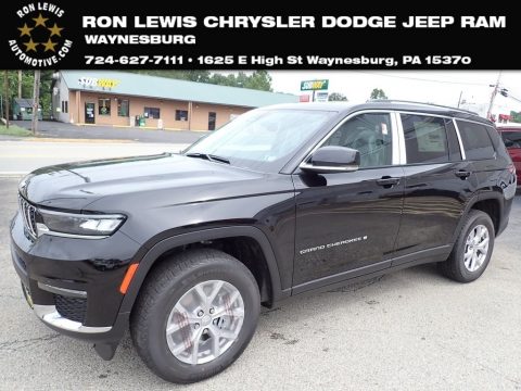 Diamond Black Crystal Pearl Jeep Grand Cherokee L Limited 4x4.  Click to enlarge. Diamond Black Crystal Pearl Jeep Grand Cherokee L Limited 4x4.  Click to enlarge.