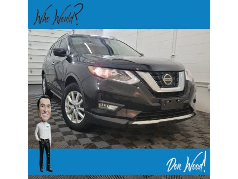 Magnetic Black Nissan Rogue SV AWD.  Click to enlarge.
