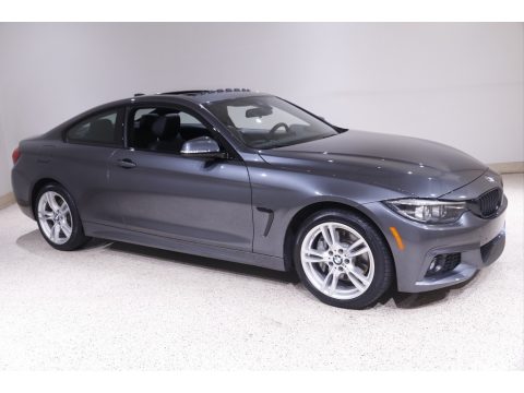 Mineral Grey Metallic BMW 4 Series 430i xDrive Coupe.  Click to enlarge.