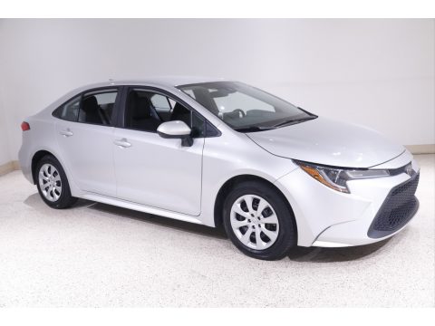 Classic Silver Metallic Toyota Corolla LE.  Click to enlarge.