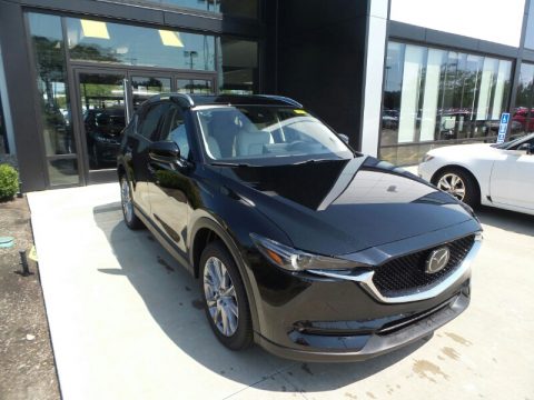 Jet Black Mica Mazda CX-5 Grand Touring AWD.  Click to enlarge.