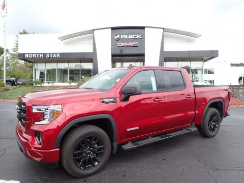 Cayenne Red Tintcoat GMC Sierra 1500 Elevation Crew Cab 4WD.  Click to enlarge.