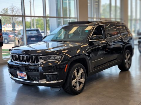 Diamond Black Crystal Pearl Jeep Grand Cherokee L Limited 4x4. Click to enlarge. Diamond Black Crystal Pearl Jeep Grand Cherokee L Limited 4x4. Click to enlarge.