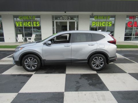 Lunar Silver Metallic Honda CR-V EX. Click to enlarge. Lunar Silver Metallic Honda CR-V EX. Click to enlarge.