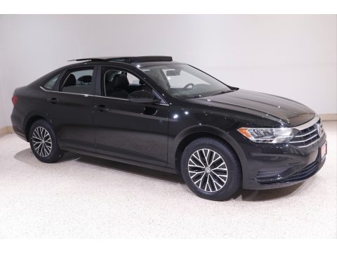 Black Volkswagen Jetta SE.  Click to enlarge.