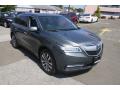 Front 3/4 View of 2016 Acura MDX SH-AWD Technology #3