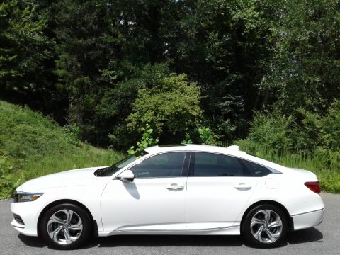 Platinum White Pearl Honda Accord EX-L Sedan.  Click to enlarge.