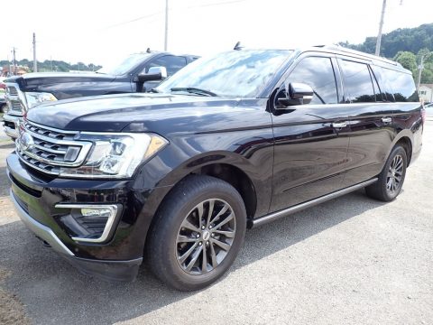 Agate Black Metallic Ford Expedition Limited Max 4x4.  Click to enlarge.
