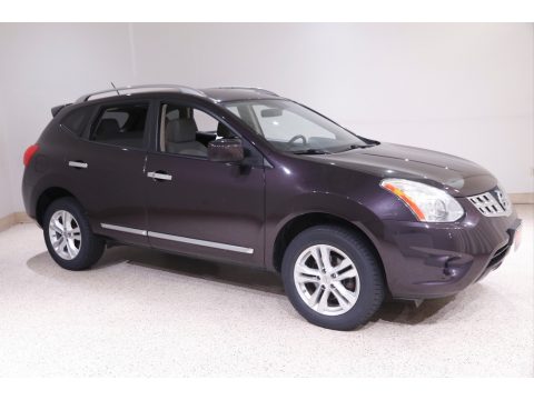 Black Amethyst Nissan Rogue SV AWD.  Click to enlarge.
