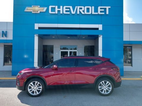 Cajun Red Tintcoat Chevrolet Blazer 3.6L Leather.  Click to enlarge.
