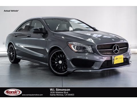 Mountain Grey Metallic Mercedes-Benz CLA 250.  Click to enlarge.